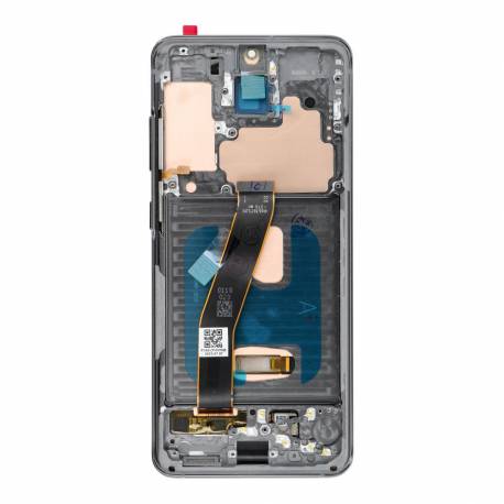 Wyświetlacz Lcd Do Samsung S20 4G Grey Soft Oled Z Ramka