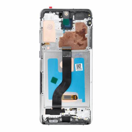 Wyświetlacz Lcd Do Samsung S20 Plus White Soft Oled Z Ramka