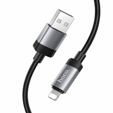 Kabel Usb A Do Lightning Hoco 2,4A 1 M X117 Czarny