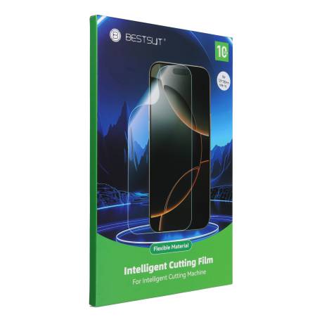Folia Do Cięcia Do Plotera Bestsuit Anti-Blue Light (Eyes Protection) 0,13Mm 196 X 125 Mm 10 Sztuk Transparentna