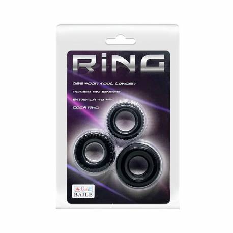 Baile- Three Cock Rings Sets