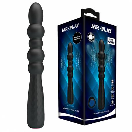 Mr Play - Vibrating Anal Plug - Bendable 12 Functions