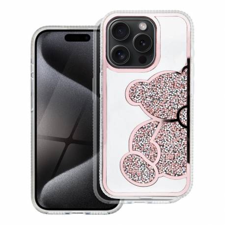 Futerał Teddy Bear Do Iphone 17 Pro Max Różowy