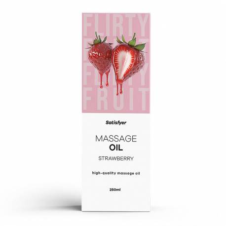 High-Quality Massage Oil (250 Ml) (Strawberry)