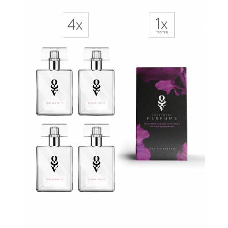 Zestaw Tester + 4 Perfumy Floral-Fruity 30 Ml