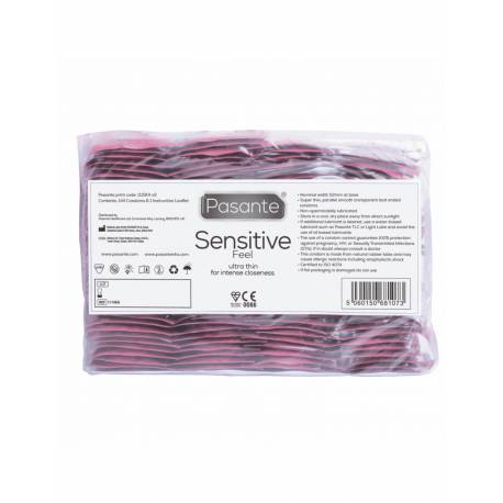 Pasante Sensitive/feel Condomsl Bulk Packs 144 Pcs