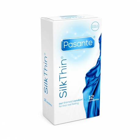 Pasante Silk Thin Condoms 12 Pcs