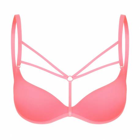 Ozdobne Ramiączka Do Biustonosza Mia Pink Ra043