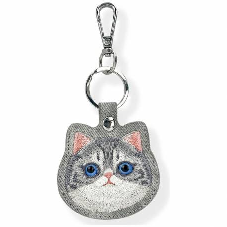 Nimmy Etui Na Lokalizator / Brelok Big Eyed Pet 2.0 Cat Szary