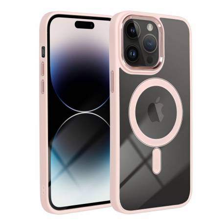 Futerał Color Edge Mag Cover Kompatybilny Z Magsafe Do Iphone 17 Pro Max Różowy