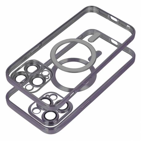 Futerał Electro Mag Cover Kompatybilny Z Magsafe Do Iphone 17 Pro Czarny