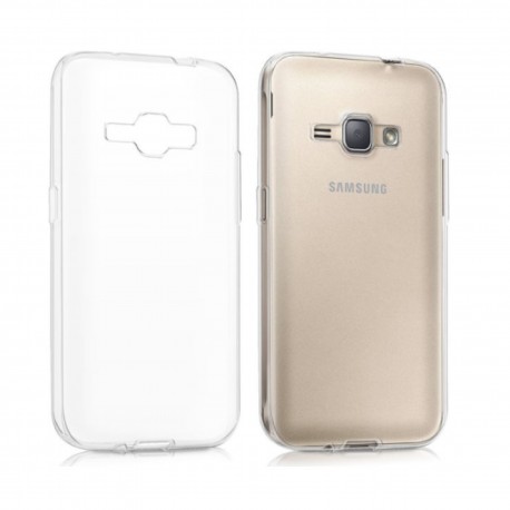 Samsung Galaxy J1 2016 - Etui slim clear case przeźroczyste