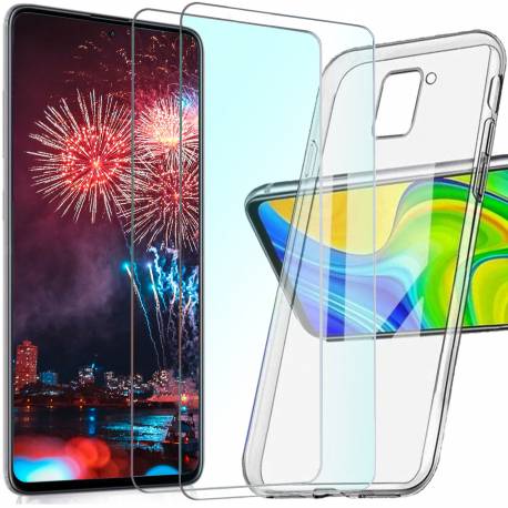 Etui + szkło do Xiaomi Redmi Note 9